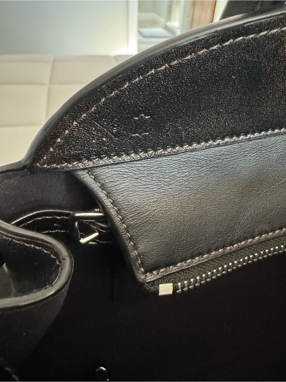 COACH Loved Leather set, Empire 28 and NY zip card case wallet - Picture 10 of 16